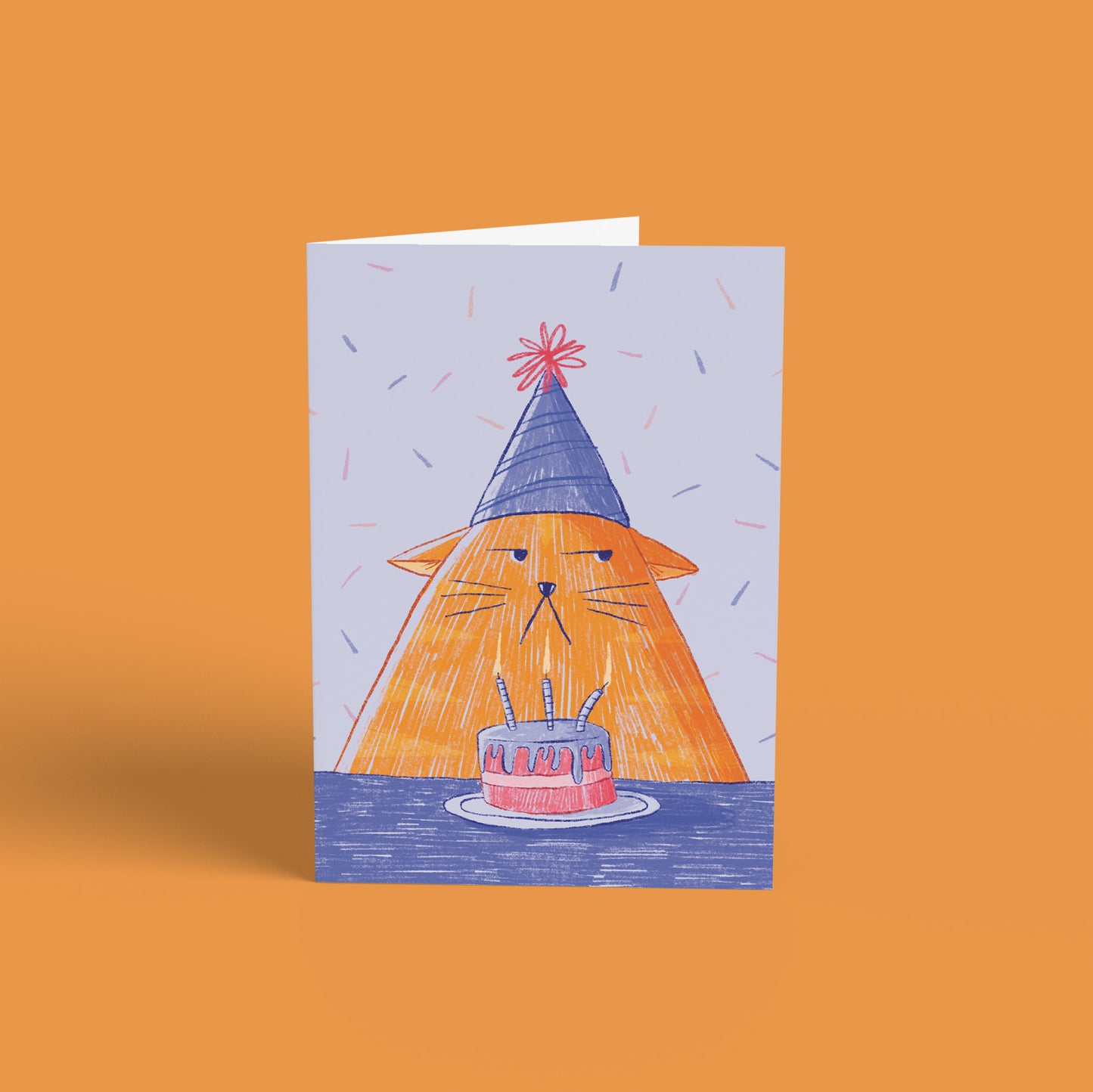 Catto "Birthday Cake" Birthday Card