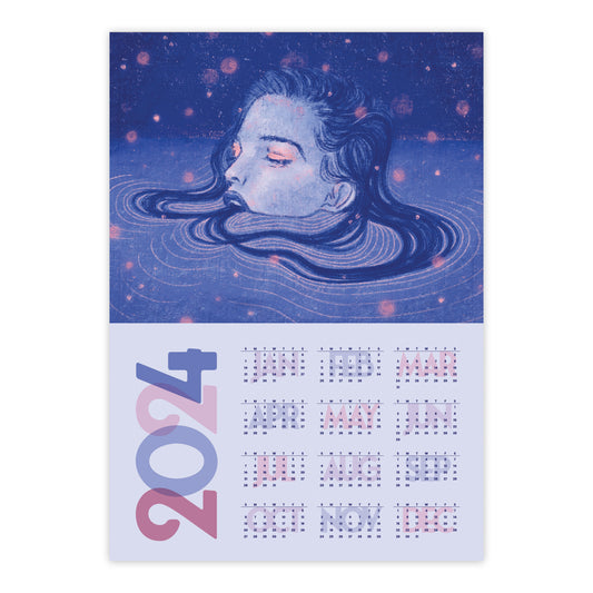 'Blue' 2024 Calendar