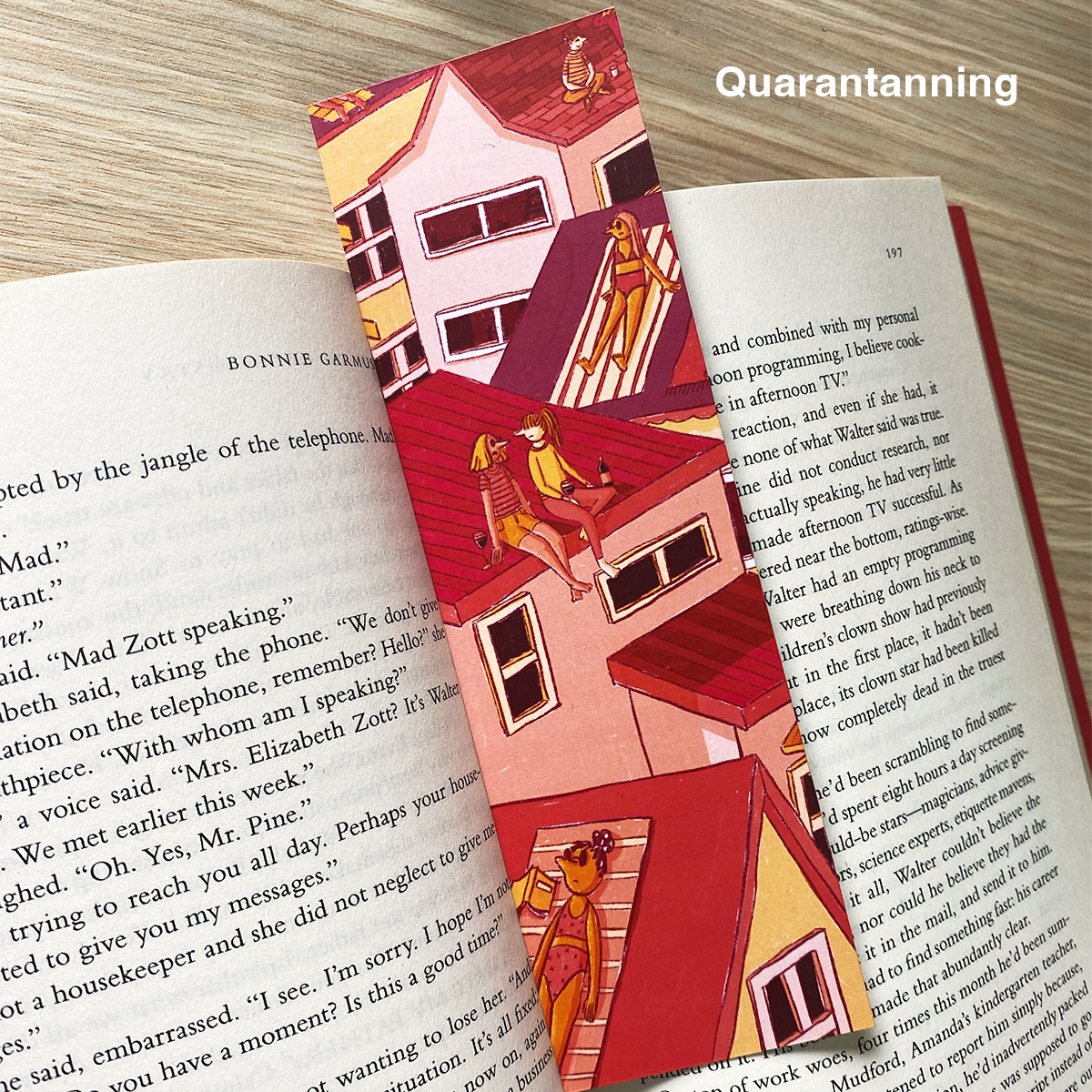 Laminated Bookmark