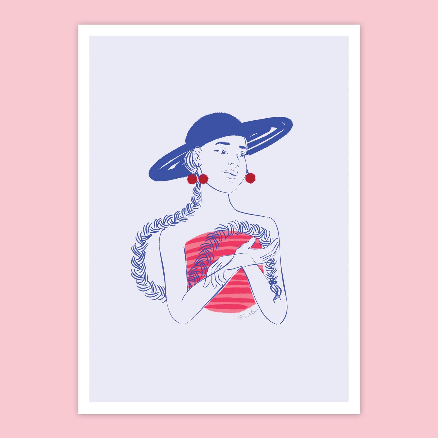 'Cherry Love' Art Print