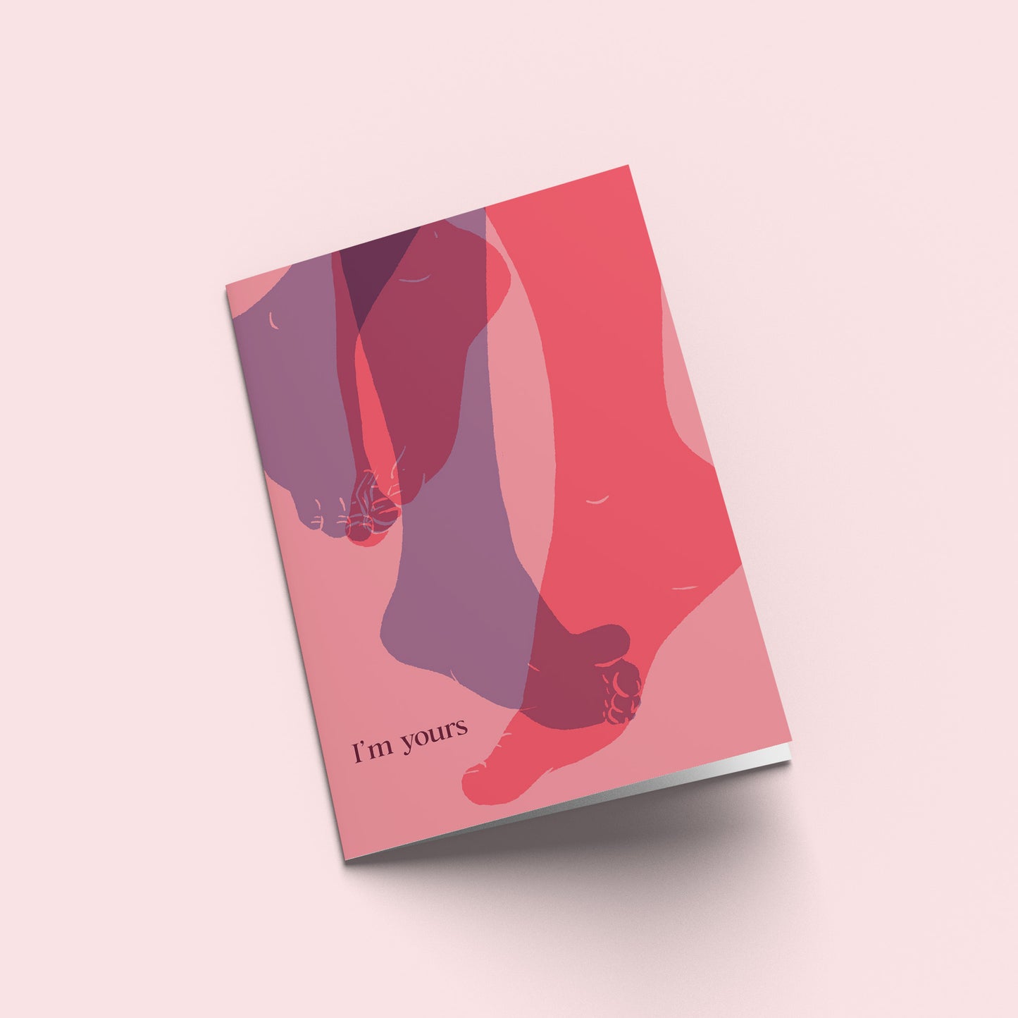 'I'm Yours' Valentine's Day Card