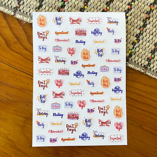 Planner Stickers